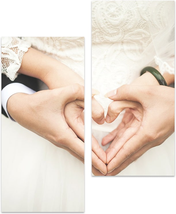 Pour faire du plus beau jour de votre vie un souvenir inoubliable.